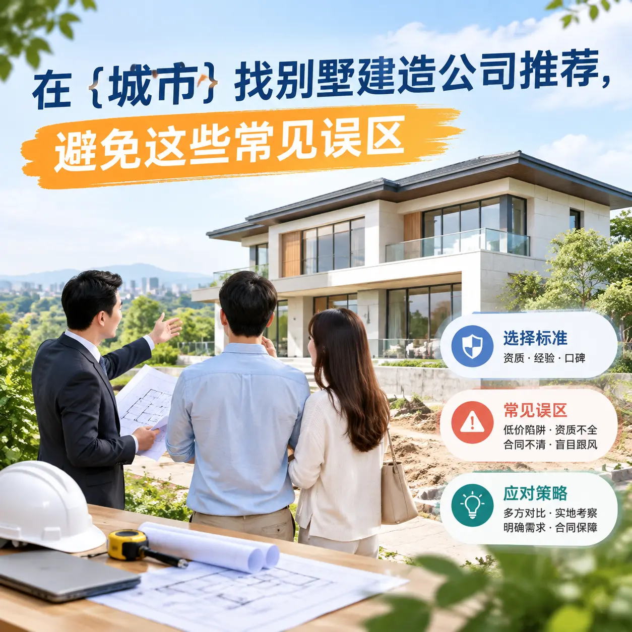 在 凤冈 找别墅建造公司推荐,避免这些常见误区