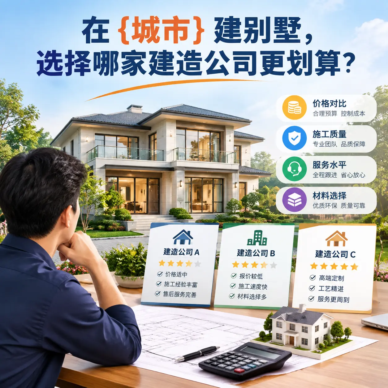 在 凤冈 建别墅,选择哪家建造公司更划算?