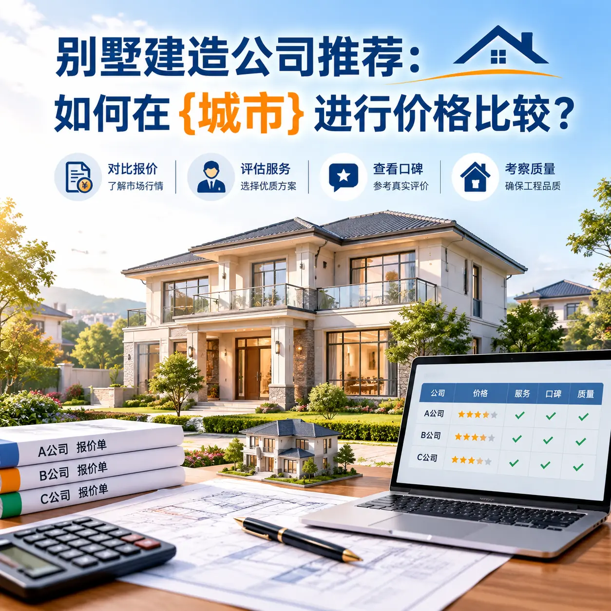 别墅建造公司推荐:如何在 凤冈 进行价格比较?