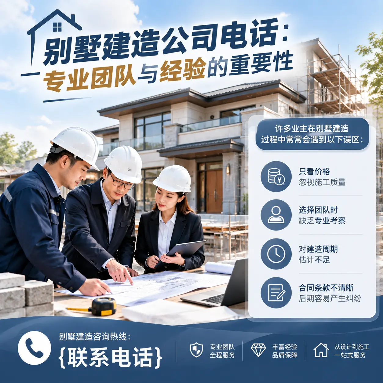 凤冈别墅建造公司电话：专业团队与经验的重要性