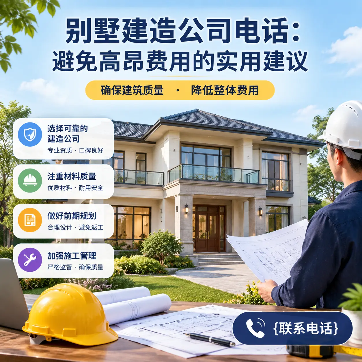 凤冈别墅建造公司电话：避免高昂费用的实用建议
