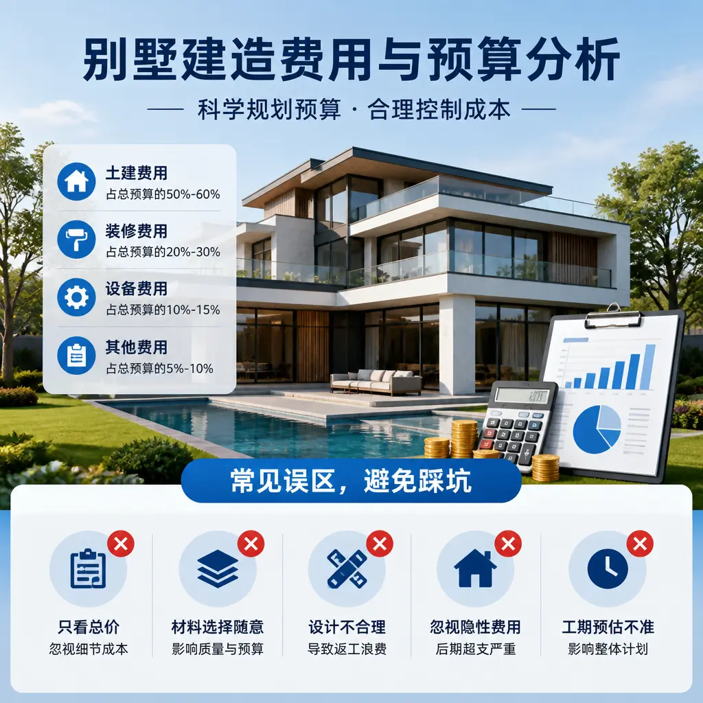 别墅建造公司推荐： 凤冈 建造别墅的费用与预算分析