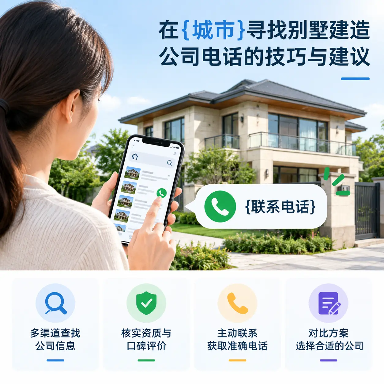 在凤冈寻找别墅建造公司电话的技巧与建议